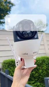 【WIFI/ซิมการ์ด /4G🔥】K13 กล้องวงจรปิดโซล่าเซลล์ เลนส์คู่ รับประกันหนึ่งปี กล้องวงจรปิดโซล่าเซลล์ ใส่ซิม 4G กล้องวงจรปิด 4K ใช้พลังงานแสงอาทิตย์ ค่าไฟ0บาท กันน้ำ IP67 มองเห็นภาพสีในเวลากลางคืน กันฝน ทนแดด ไม่ใช้ไฟฟ้า กลางแจ้งนอกบ้าน พร้อมแผง