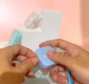 Alat Ukur Meteran Baju Mini Fiberglass Plastik - Meteran Gulung Fiberglass 150cm / Meteran Kain Jahit Baju