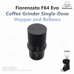Fiorenzato F64 Evo Coffee Grinder Single-Dose Hopper and Bellows
