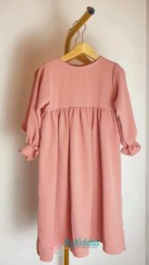 ByKiddos - Gamis Anak Perempuan Maldina Cringkle / Baju Muslimah Anak Lokal Kekinian