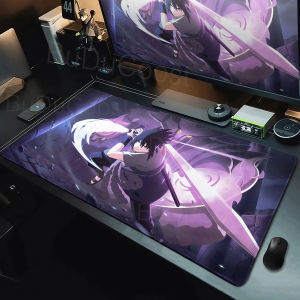 Bandai | Anime Naruto Mouse Pad Gamer Mousepad Office Laptop Mouse Mats Desk Mat HD Rubber Keyboard Pad Anti-slip pc Keyboard Accessories