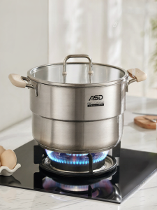 ASD | Food-Grade Stainless Steel Multipurpose Steamer Pot