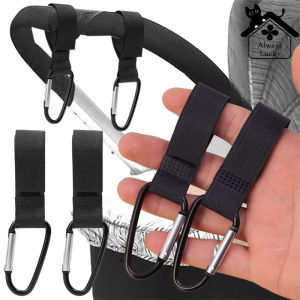 1-10pcs Stroller Hooks Buckles Clip Aluminum Alloy Carabiner Cart Organizer Diaper Bag Shopping Pram Hook Buckle Stroller Hanger