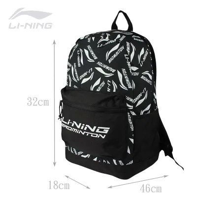 Li-Ning | Balo Thể Thao Dã Ngoại Học Sinh Du Lịch Dung Lượng Lớn Nhẹ Thời Trang