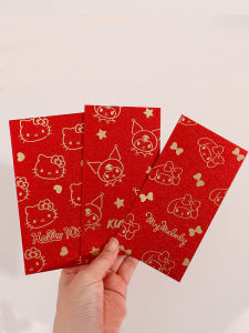 Creative Hellokitty New Year Red Envelope Bag Cute Year of the Rat 2025 New Design Festival Celebration Gift Idea