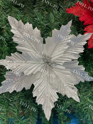 (1pcs) 25CM Christmas flowers holiday decoration creative