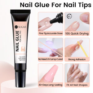 UR SUGAR Nail Tips Glue Strong Adhesive Quick Dry Nail Glue For False Nail Tips Press On Nails DIY Nail Remover