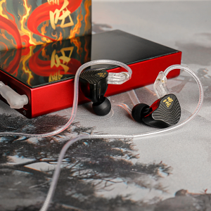 Kbear | NZ02 Upgraded Dual Magnetic Circuit DD HiFi In Ear Earphones with Double Aluminum Foil Cable KBEAR Wired Gaming Headphones