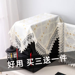 Tấm Lót Loa Chống Bụi Bằng Vải Ren Trang Trí Bàn Làm Việc Tấm Lót Loa Máy Tính Chống Bụi Tấm Lót Đa Năng Bằng Vải