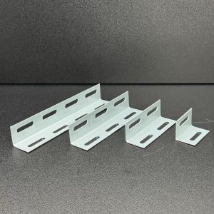 Oval Hole Slotted Angle Bar (Galvanized Mini) 30x30x1.8mm for DIY Builds and Shelving QS614