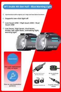 FUTURE EYES | High Beam Powerful Flash Motorcycle Headlight