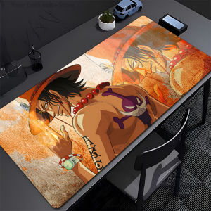 Bandai | ONE PIECE Portgas D Ace Mousepad New Large Mouse Mat MousePads Game Office Laptop Carpet Soft nonslip Desktop PC Anime Mouse Pad