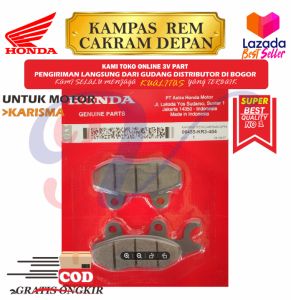 KAMPAS REM CAKRAM DEPAN HONDA KHARISMA / SUPRA X / SUPRA FIT SUPER 06455-KR3-404