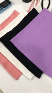 Áo croptop Áo 2 dây nữ vải Cotton hàn ôm body mềm mát mịn