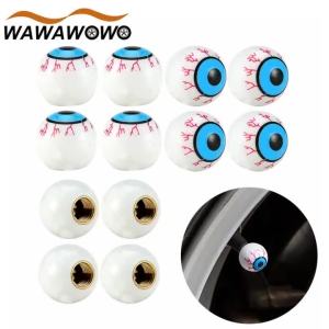 4 Bánh Xe Lốp Xe Van Nắp Chống Bụi Nắp Bóng Tròn Chống Rò Rỉ Cho Ô Tô Xe Máy Xe Đạp - Phụ Kiện Trang Trí Chống Rỉ Sét Của Amagi