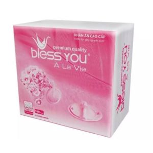 [Chính hãng] Gói khăn giấy Bless you khổ lớn 100 tờ sạch mịn dai giá rẻ/giấy vệ sinh