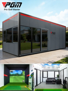 PGM | Installation Home Golf Simulator Steel Sunroom KTV Cinema Pod