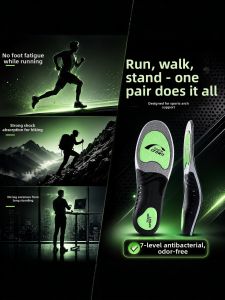 FASHEHAN | Shoe Insoles Arch Support Cushioning Bounce Reduced Fatigue for Long Standing Walking