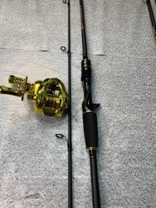 Joran carbon Hollow 1.8M set Reel bc titanium dragcliker