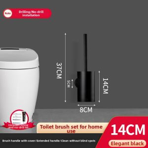 Luxurious Stainless Steel Toilet Brush Holder Bathroom Use