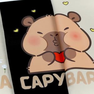 Set váy bé gái Capybara Bomines Bộ áo chân váy dễ thương cho bé 4-12 tuổi 14-36kg SETCVCAPY