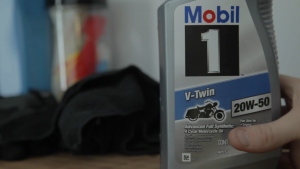 Mobil 1 V-Twin 20W-50 FULLY SYNTHETIC FOUR STROKE MOTOCYCLE (1 Litre)