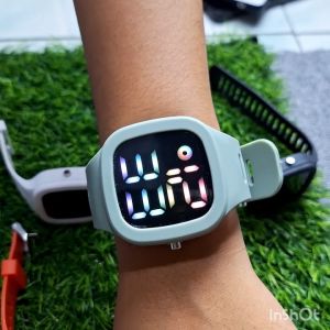 LED watch Jam Tangan Wanita Mode Persegi Kasual Dijamin Sesuai Foto dan Video by WaktuStore