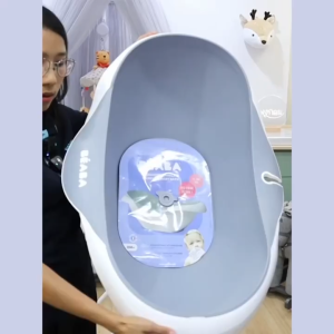 BEABA อ่างอาบน้ำเด็ก ขาตั้งอ่าง แผ่นรองอาบน้ำ Camele’O Live