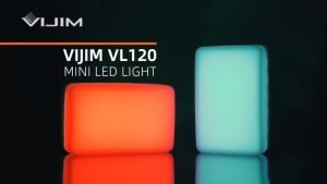 ULANZI VIJIM LED VL120 Bi-Color 3200K-6500K CRI95+ 3100 mAh ไฟ LED Video Light