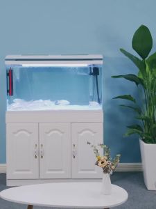 Aquarium Tank Fish Tank Full Set Table Top Fish Tank Set Aquarium Fish Aquarium Small Fish Tank Fish Tank Living Room Home Medium and Large 鱼缸