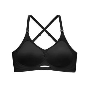 U-Shaped Back Beautifying Thickened Womens Bra Seamless Gathered Small Chest Appears Large Anti-Sagging Cartoon Chest