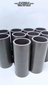 Sok Polos AW 3/4" PAKET ISI 10 PCS / Sock Sambungan Lurus Pipa PVC 3/4 inch AW / Socket Fitting Pipa PVC 3/4 inch AW PAKET 10 PCS