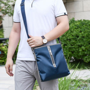Men Shoulder Crossbody Bag waterproof Oxford Cloth Business Briefcase