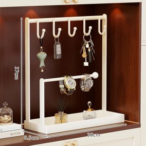 MENGBINFEN | Multi-Function Key and Jewelry Organizer