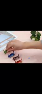 1 Chiếc Giá Đỡ Bút Hình Con Cua Cử Tạ Trang Trí Đế Đựng Bút Trang Trí