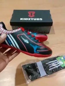 Paket Komplit Sepatu Futsal Anak & Tas Skin Deker Kaos Kaki