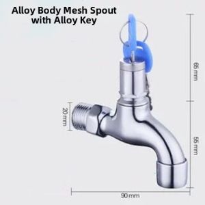 Anti-Theft Freeze-Resistant Stainless Steel Faucet