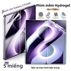 NNBILI 2 Miếng Dán Bảo Vệ Màn Hình Hydrogel Cho Samsung Galaxy Z Fold Series - Trong Suốt Độ Nét Cao Chống Trầy Xước Chống Dấu Vân Tay