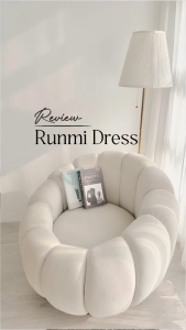 Dress jumbo Runmi/ midi dress/dress kasual jumbo/dress bahan rayon/homey dress wanita/gamis wanita santai/baju kerja wanita