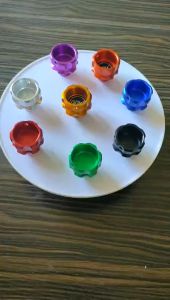 Kepala Kunci Motor Tahan Lama/Kepala Kunci Modifikasi Universal Bahan Aluminum Alloy Untuk Motor/ Kepala Kunci Bunga Plum