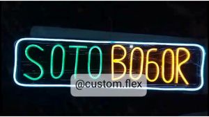Neon Flex Soto Bogor Design Custom
