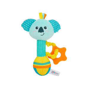 Jollybaby | Infant Soothing Rattle Toy with Teething and Grip Training 0-1 Years