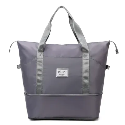 yueshe | Large Capacity Foldable Handheld Womens Travel Bag Lightweight Multifunctional Fitness Bag Suitable for Short Business Trips And Maternity Hospitalization