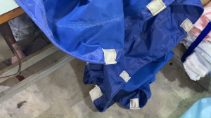 ผ้าใบอเนกประสงค์ชนิดเบาบางตอกตาไก่ฝังเชือก F232 ขนาด 2x82x72x62x52x42x3 ใช้บังแดดบังฝน