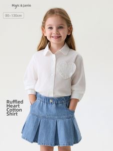 Marc&Janie | Lace Heart Cotton Girl Blouse