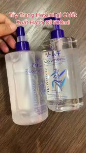 Tẩy Trang Hatomugi Dưỡng Trắng Nhẹ Dịu Dưỡng Ẩm Và Làm Sáng Da Nhật Bản 500ml