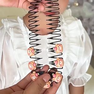 Hair Artifact Childrens Front Head Broken Hair Finishing Baby Hair Comb Disc Klip Rambut