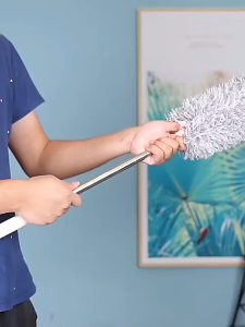 Premium Microfiber Extendable Duster with Ergonomic Handle