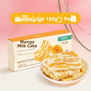 BENGONGELE | Soft Handmade Mango Strawberry Milk Cake Dessert