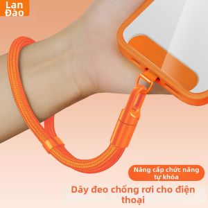 A&M | Dây Đeo Điện Thoại Có Thể Điều Chỉnh và Mở Rộng với Khóa Chống Trộm